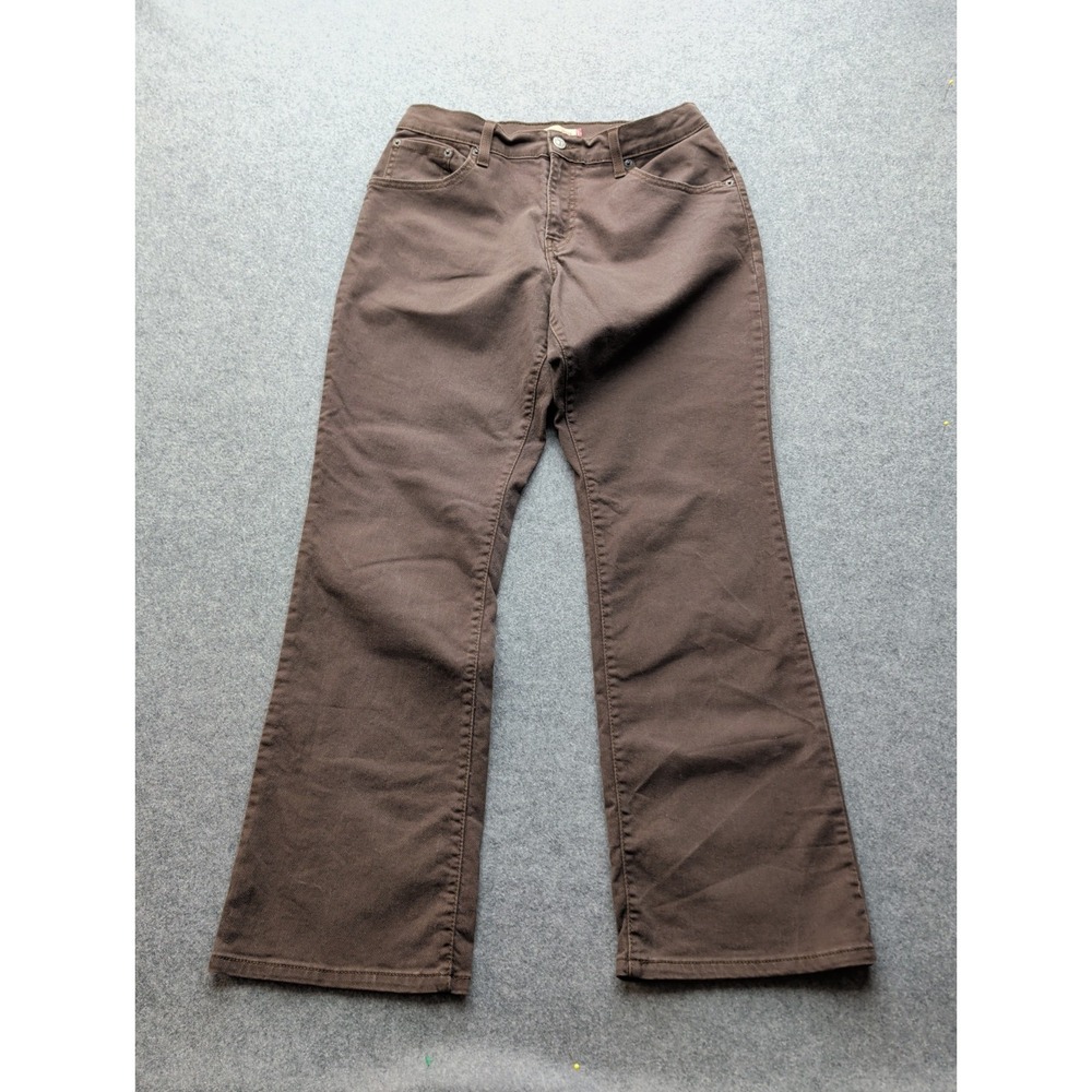 LEVI'S 550 Women's Size 10M Medium Brown Relaxed Boot Cut Stretch Jeans